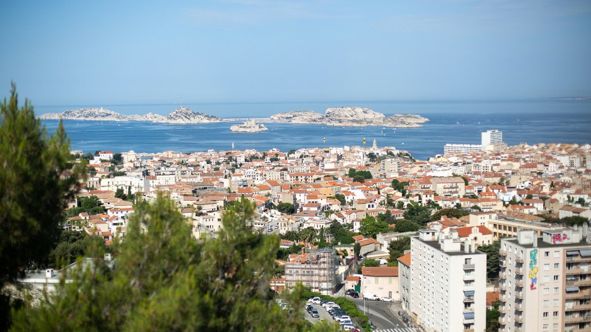 Vue de Marseille copropriétés