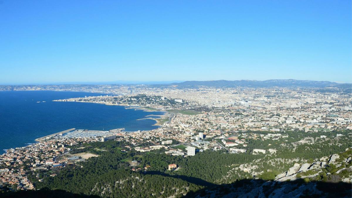 Vue de Marseille copropriétés