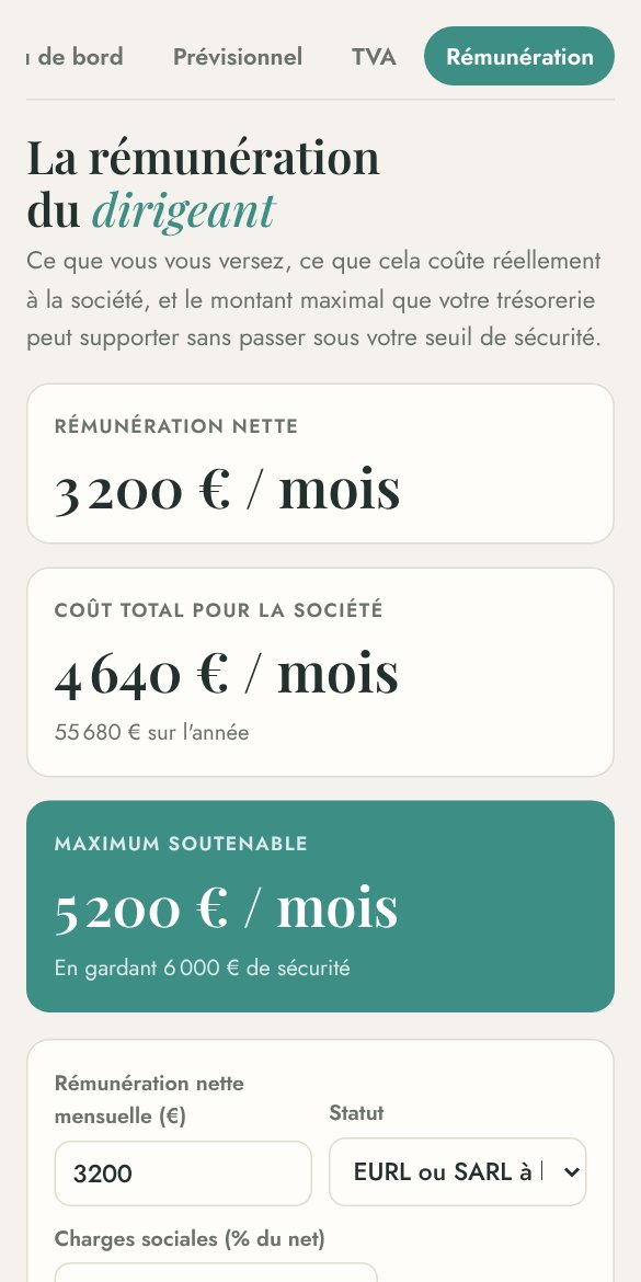 La rémunération maximale soutenable